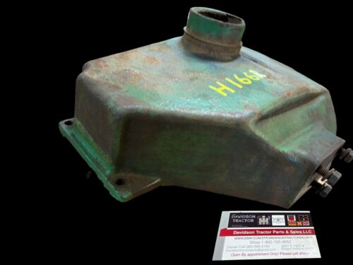 USED JOHN DEERE H TRACTOR RADIATOR TOP TANK AH538R CAST# H166R