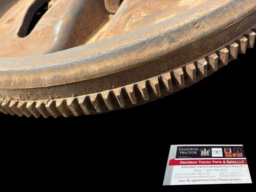 John Deere R R341R Electric Start Flywheel W/ring Gear Antique Tractor