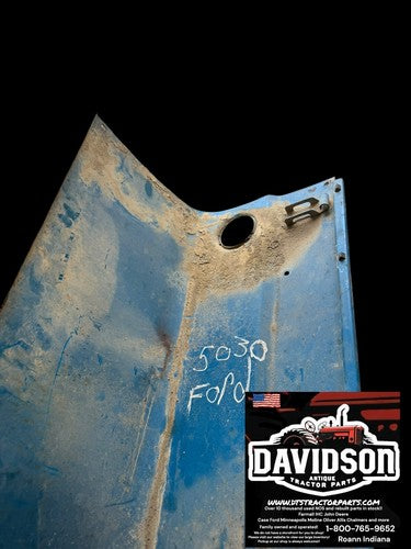 Ford 5030 Left Side Hood Panel Antique Tractor