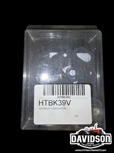 BK39V Fits John Deere M MC MT 40 320 Carburetor Rebuild Kit AM355T, AM1613T