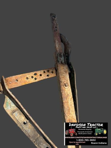 John Deere Unstyled A Drawbar W/Mower Bracket Antique Tractor