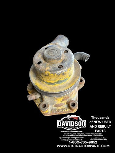Good Used R55758 Water Pump w Pulley Fits John Deere 820 830 1020 1520 1530 2020