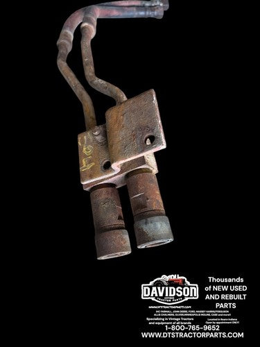 IH International 504 Hydraulic Remote Lines W/block Antique Tractor