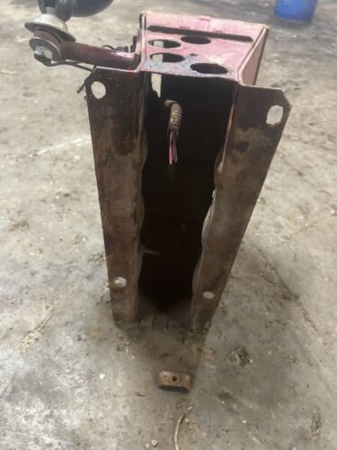 Farmall 460 560 Tractor Original IH tool box seat frame base mount W/ tray Light