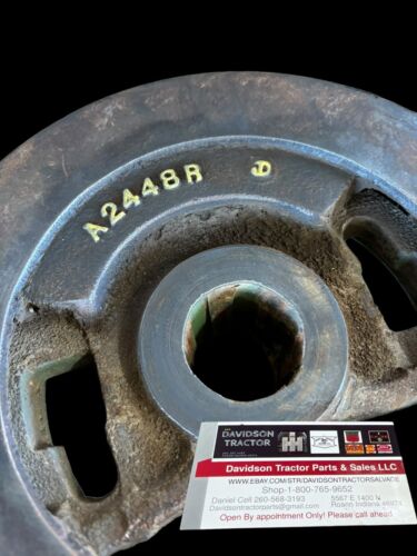 John Deere A Clutch Driver Balancer Disk Part# A2448R Antique Tractor