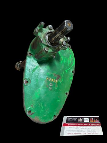 John Deere H rear cover with PTO H599R Antique Tractor