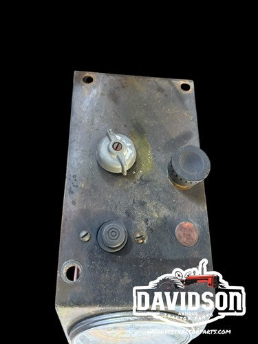 IH Farmall 826 German Diesel Dash Panels And Gauges Pair Antique Tractor