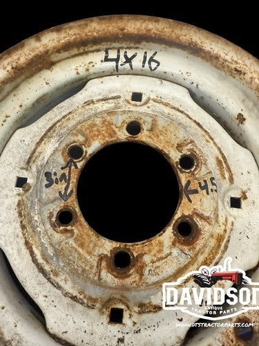 4x16 6 Bolt Front Rim Fits Farmall IH John Deere And Many More