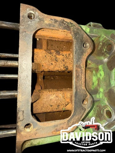 Late Styled John Deere B Cylinder Block B2500R  Antique Tractor