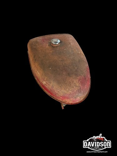 Farmall A IH Tractor ORIGINAL IH gas tank w/ cover cap & sediment bulb