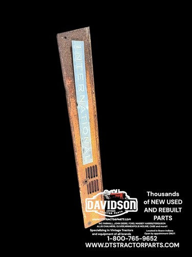 International IH 606 Left Hood Panel Antique Tractor LH
