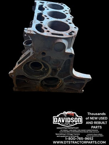 Ford 4000 3 Cyl Diesel Engine Block DONN6015J Good Bare Block Antique Tractor