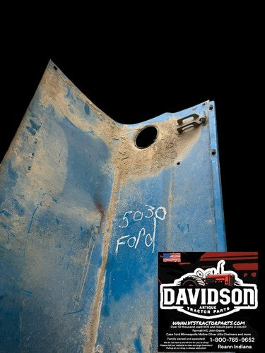 Ford 5030 Left Side Hood Panel Antique Tractor