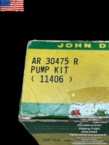 Genuine John Deere AR30475R New Old Stock Pump Kit