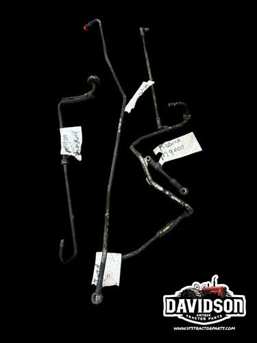 Kubota M9000 Tractor Steel Line And Linkage Lot