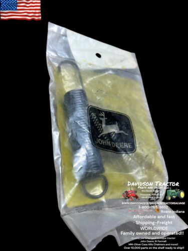 H449R Brake Pedal Return Spring  Genuine John Deere H Tractor New Old Stock