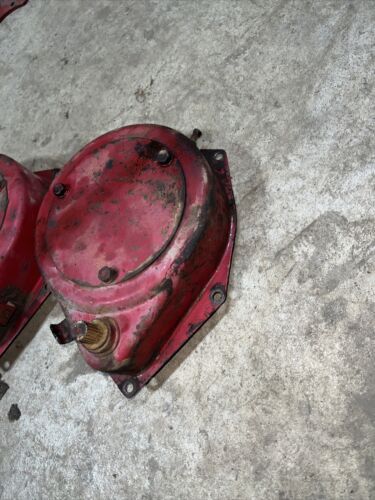 Farmall C rowcrop tractor pair of Break Covers Antique Tractor