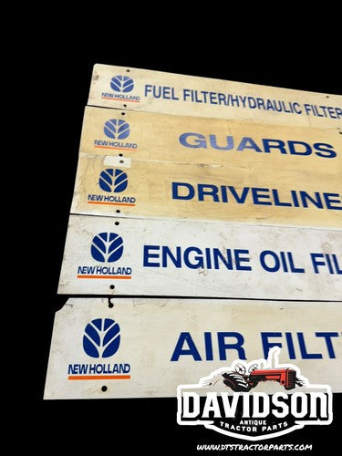 New Holland Dealership Parts Signs Vintage Advertising