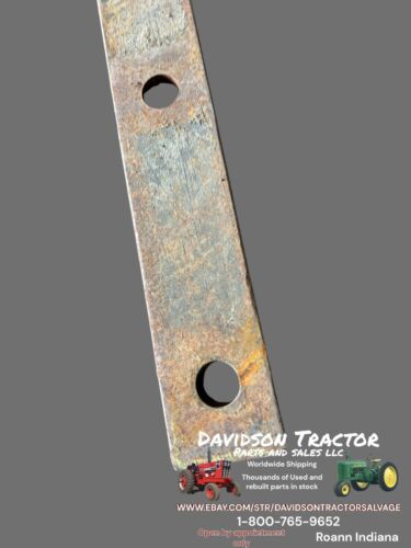 John Deere Late B Styled tractor original JD drawbar. Antique Tractor