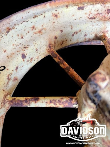 John Deere 4x16 Round Spoked Implement Rim 4 Bolt Hub Cap Antique Tractor