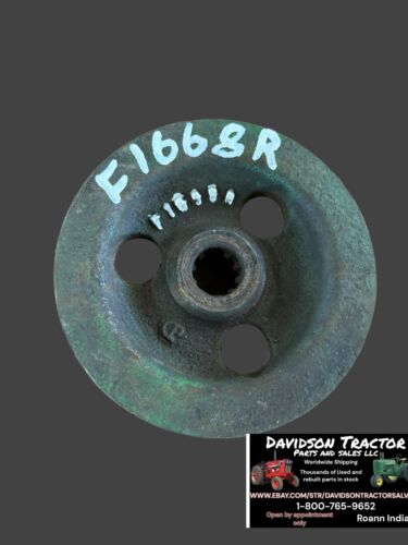 John Deere F1668R 50 520 530 620 630 720 730 JD tractor generator drive pulley