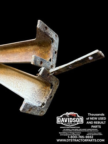 International Farmall Cub Radiator Support Bracket Mount Pair Antique Tractor
