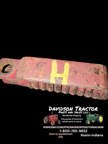Farmall H IH tractor brake spring actuator bracket