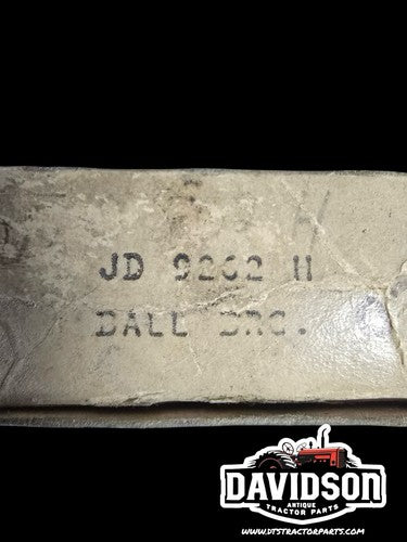 Genuine John Deere 55 Combine Ball Bearing JD 9262 New Old Stock