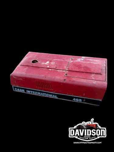 Case International 495 Hood Engine Cover Antique Tractor