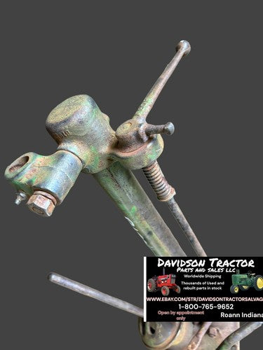 1937 John Deere B Shifter Tower Throttle Assembly Steering Shaft Post Antique