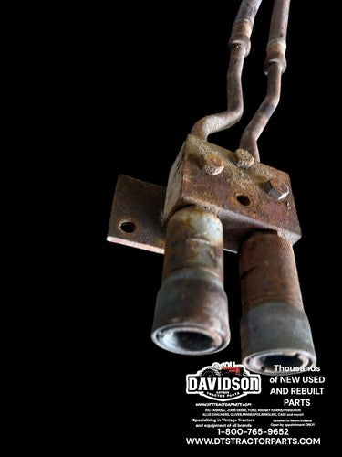 IH International 504 Hydraulic Remote Lines W/block Antique Tractor