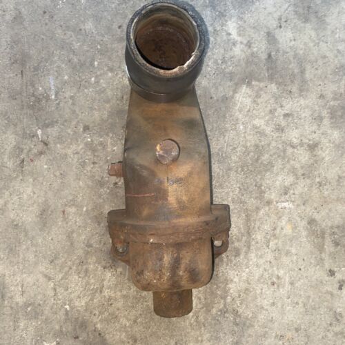 Farmall M diesel MD tractor IH engine motor top thermostat holder to radiator