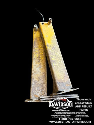 International Farmall Cub Radiator Support Bracket Mount Pair Antique Tractor