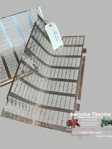 New Grill Screen Pair Fits John Deere B & H Tractors B1420R