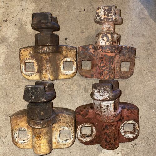 Farmall 350 utility spin out wheel Clamps Set Of 4