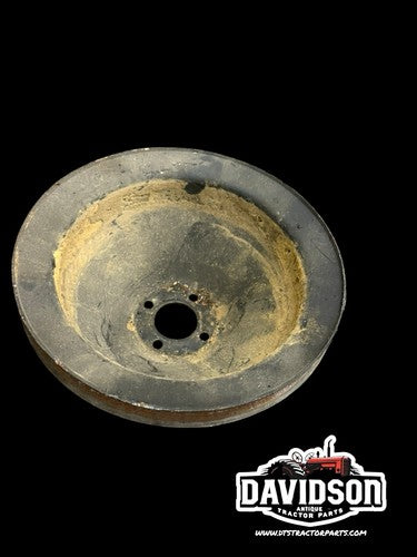 International 495 Engine Fan Water Pump Pulley Antique Tractor