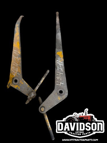 International Harvester 484 Hydraulic Handles Pair Antique Tractor