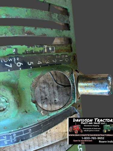 John Deere 2010 Tractor Dash Shifter Plate Cover Antique Tractor
