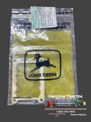 NOS VINTAGE John Deere SNOWMOBILE M63980 CCW # 24 0011 50 Reed Valve Gasket (5)