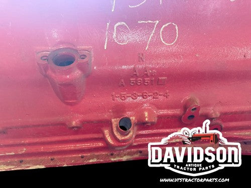 A58513 Case 1070 Tractor Engine Block 451 Case Good Used Bare Block