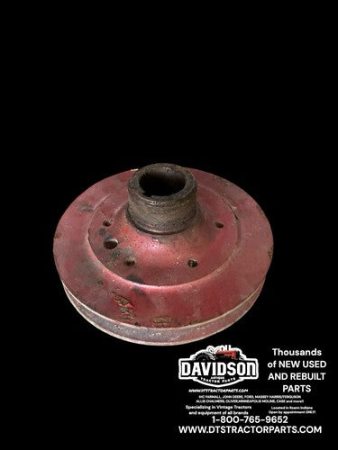 International 354 B-154 Diesel Front Crankshaft Pulley Antique Tractor