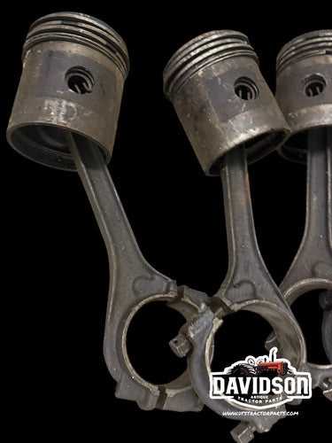 Minneapolis Moline RTU Pistons W/Connecting Rods STD Antique Tractor