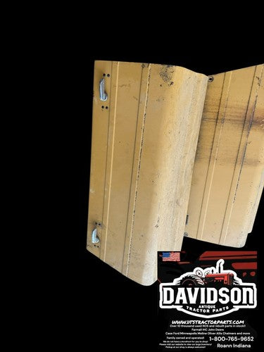 Ford 455-D Hood Side Panel Pair Antique Tractor
