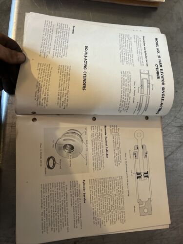 International Harvester IH GSS-1284 Hydraulics Cylinders Blue Ribbon Service