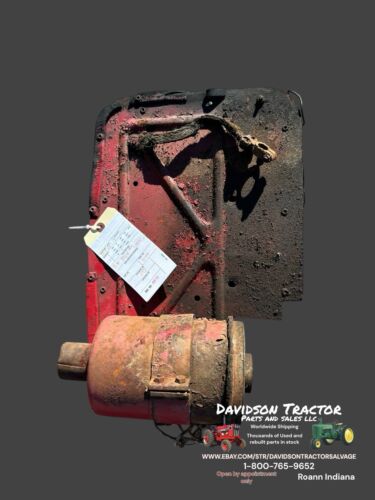 International B-414 Air Cleaner With Bracket Antique Tractor