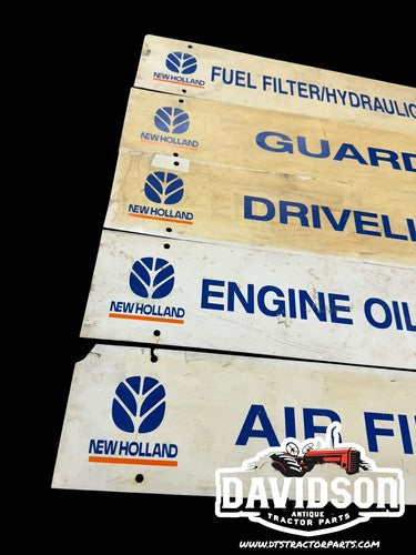 New Holland Dealership Parts Signs Vintage Advertising