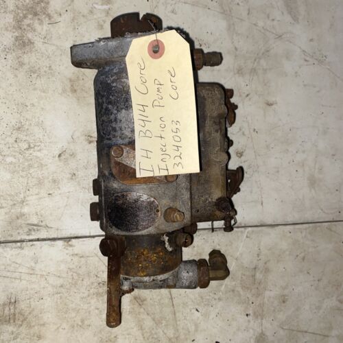 International Harvester B414 Core Injection Pump