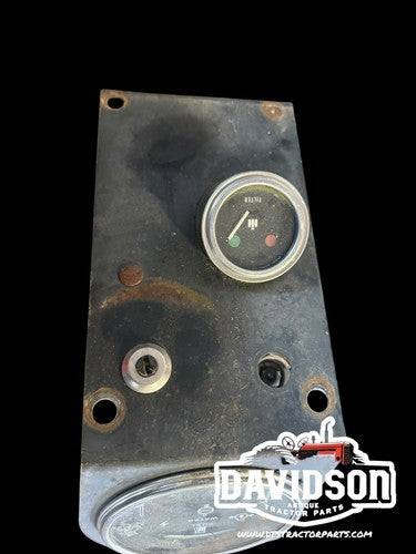 IH Farmall 826 German Diesel Dash Panels And Gauges Pair Antique Tractor