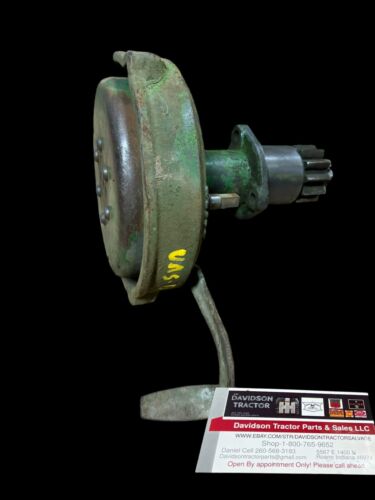 Unstyled John Deere B tractor JD left brake assembly with pedal B218R