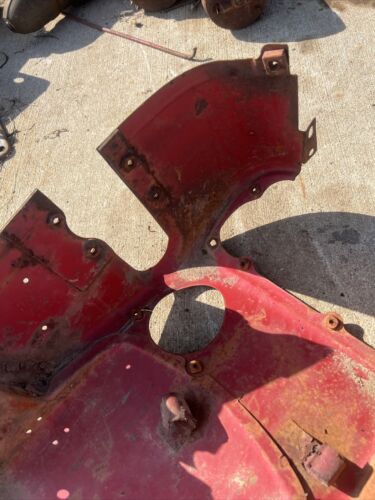 Farmall 300 RC Tractor IH dash cowling valve cover tachometer cover & light post